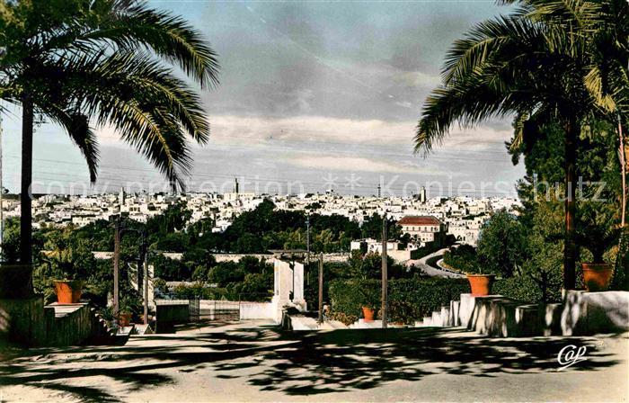 Meknes Vue sur la Medina prise de l_Hotel Tran