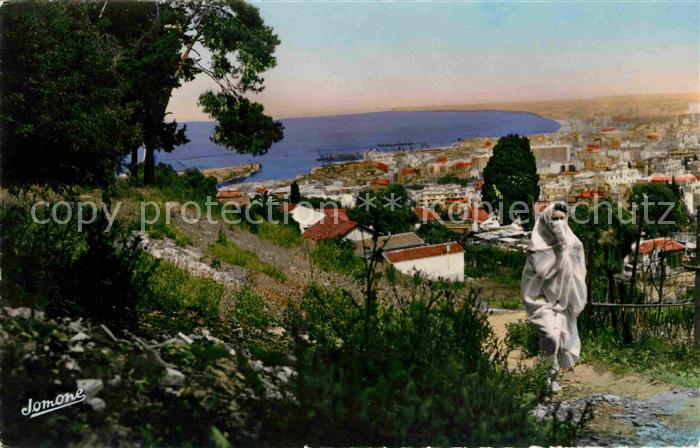 Alger Algerien Vue Generale prise du Bl Gallieni