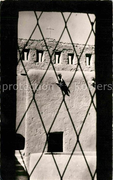 Tamanrasset Cour interieure du Bordj