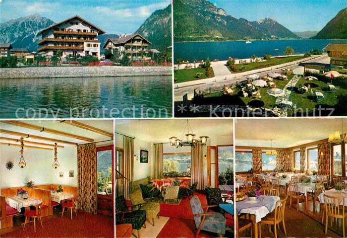 Pertisau Achensee Strand Hotel Terrasse Gastraeume