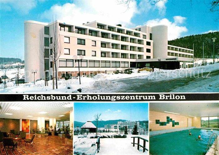 Brilon Hochsauerlandkreis NRW Reichsbund Erholungszentrum Foyer Hallenbad