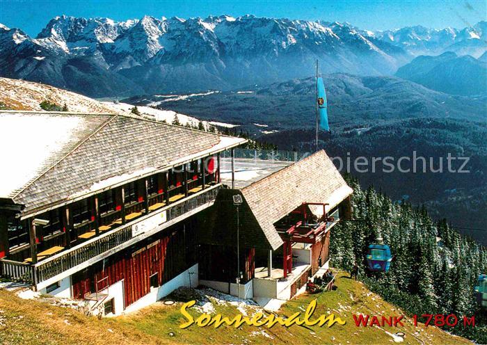 GARMISCH-PARTENKIRCHEN Bayern Restaurant Sonnenalm Wank