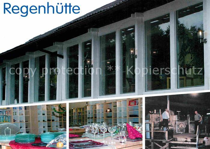 Regenhuette Bayerisch Eisenstein Unikatglas Manufaktur