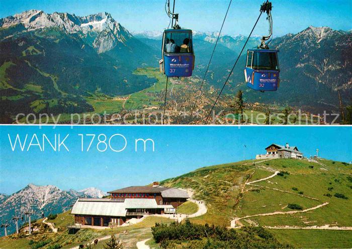 GARMISCH-PARTENKIRCHEN Bayern Kleinkabinenbahn Wankhaus Bergstation