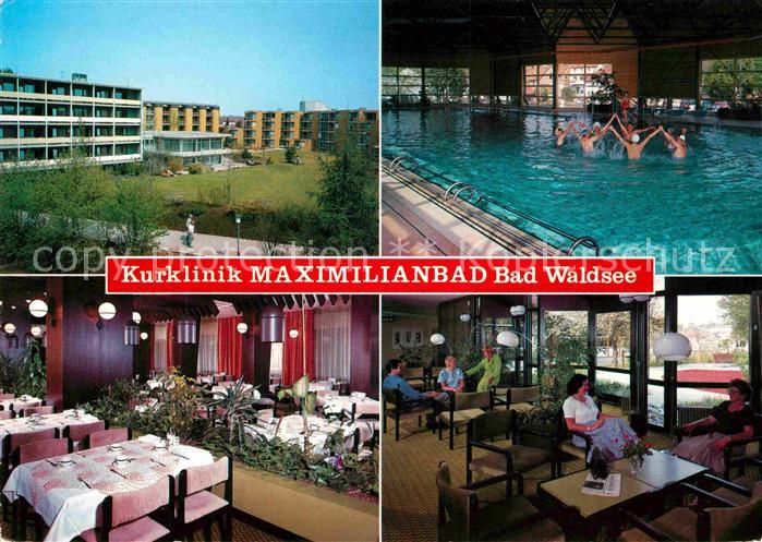 Bad Waldsee Kurklinik Maximilianbad Gast und Aufenthaltsraum Hallenbad