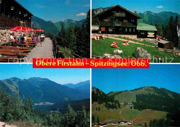 Schliersee Obere Firstalm Spitzingsee Terrasse Panorama