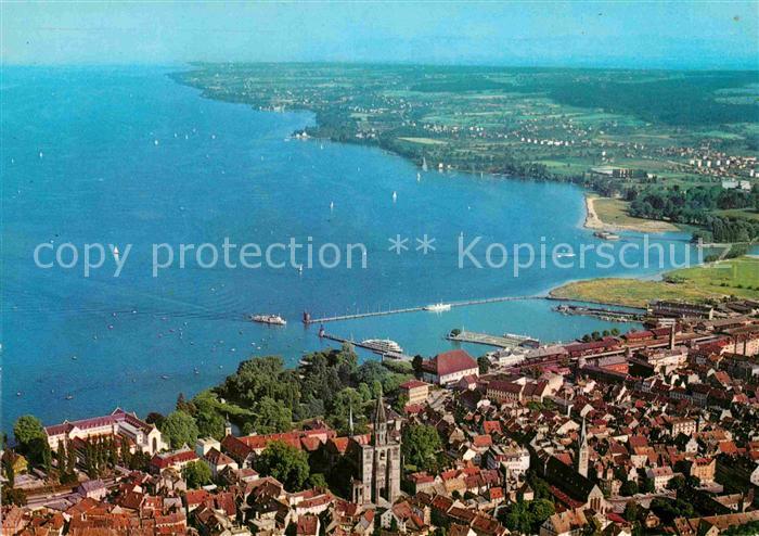 Konstanz Bodensee Fliegeraufnahme