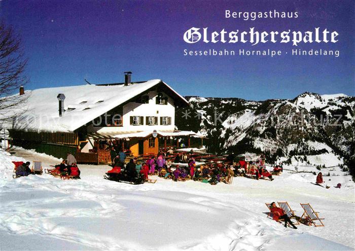 Hindelang Berggasthaus Gletscherspalte