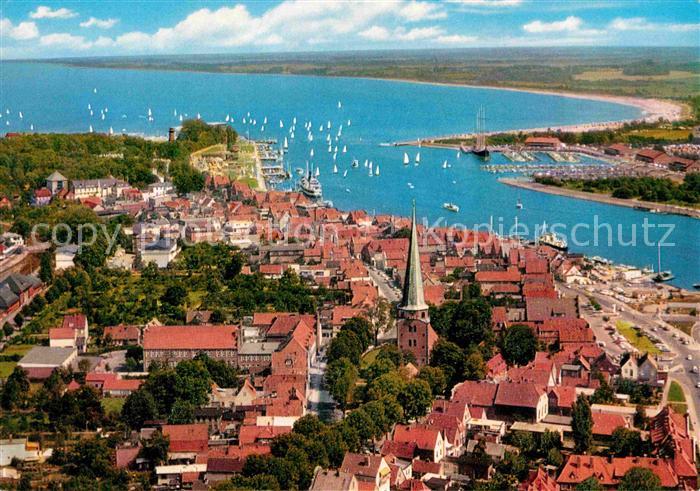 Travemuende Ostseebad Fliegeraufnahme