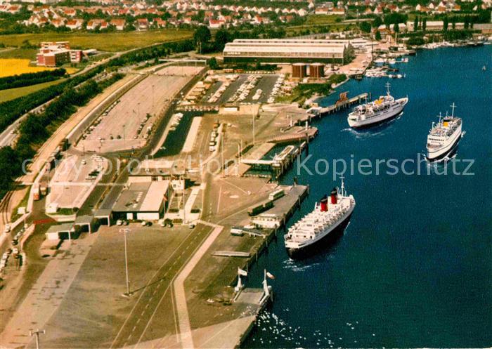 Travemuende Ostseebad Fliegeraufnahme