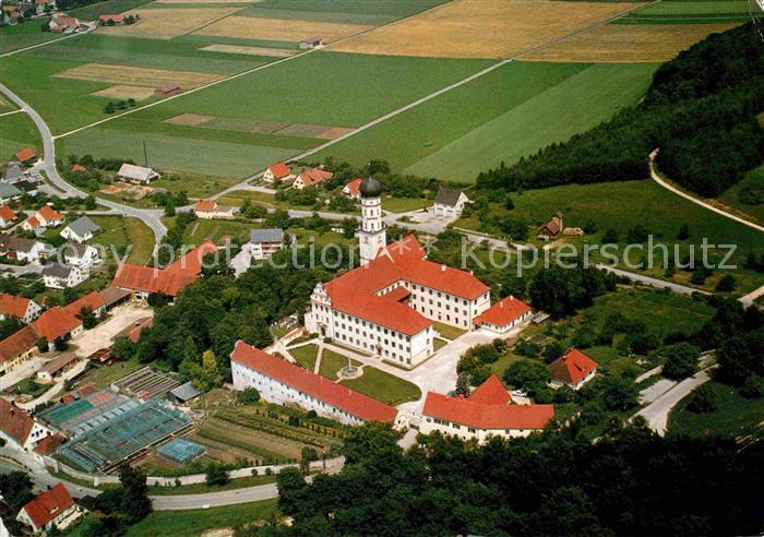 Moenchsdeggingen Kloster der Mariannhiller Missionare Fliegeraufnahme