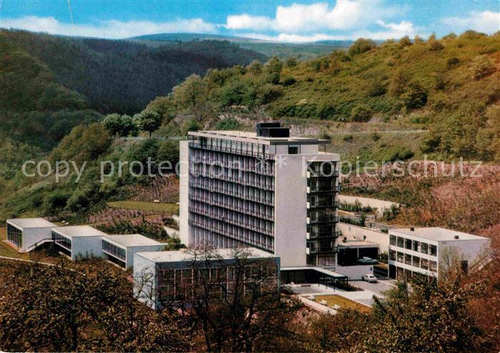 Manderscheid Eifel Eifelsanatorium der LVA Fliegeraufnahme