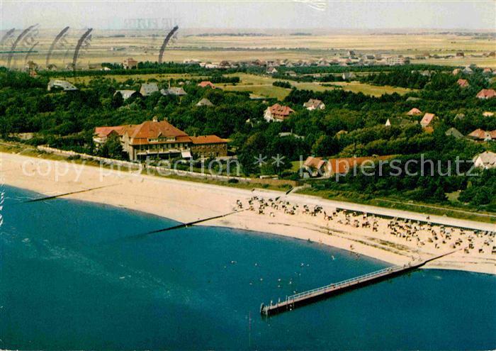 Wyk Foehr Suedstrand Fliegeraufnahme