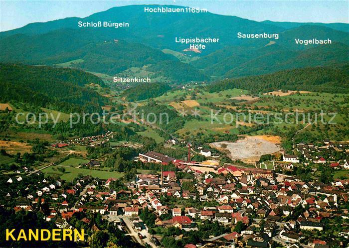 Kandern Fliegeraufnahme