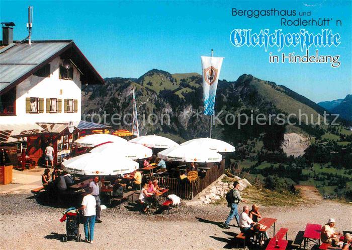 Hindelang Berggasthaus und Rodlerhuettn Gletscherspalte