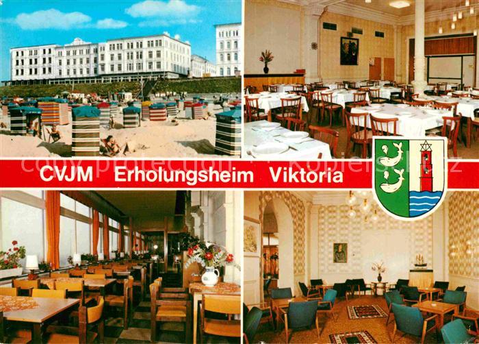 BORKUM Nordseebad Niedersachsen CVJM Erholungsheim Viktoria