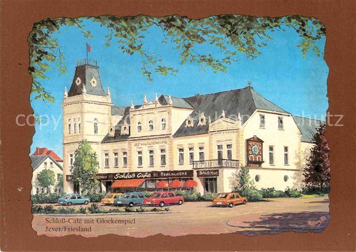 Jever Hof von Oldenburg Schloss Cafe im Glockenspielhaus
