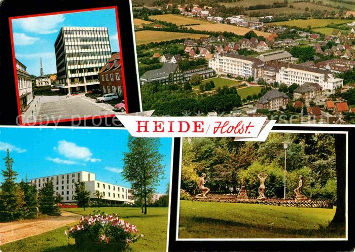 Heide Holstein Teilansichten Fliegeraufnahme Park