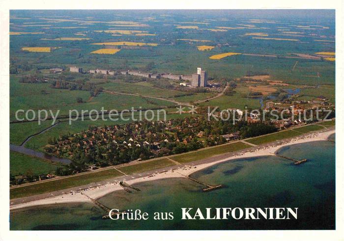 Kalifornien Ostseebad Fliegeraufnahme
