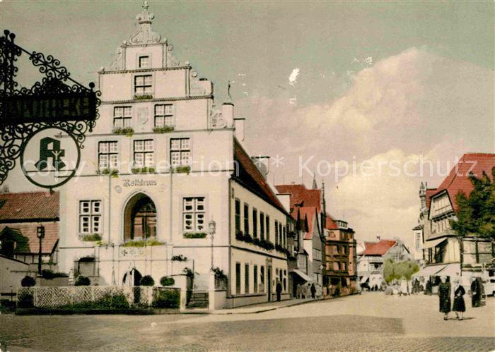 Bad Salzuflen Rathaus und Langestrasse
