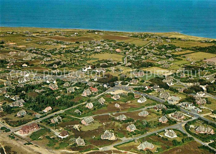 Kampen Sylt Fliegeraufnahme