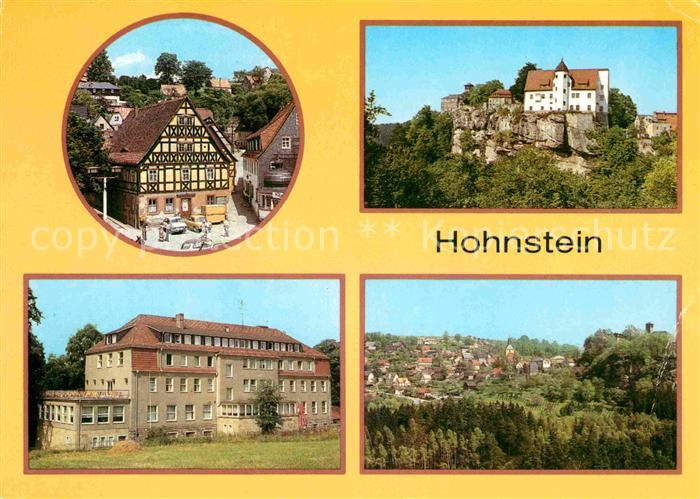 Hohnstein Saechsische Schweiz Markt Jugendburg Ernst Thaelmann FDGB Erholungshei