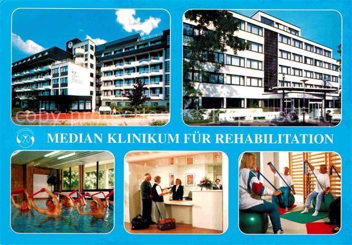 Bad Oeynhausen Reha Median Klinikum Bewegungsbad Rezeption Gymnastikraum