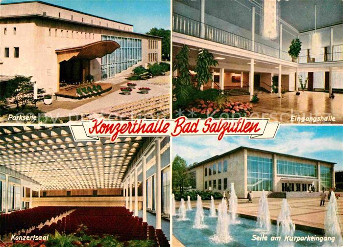 Bad Salzuflen Parkseite Eingangshalle Konzertsaal Seite am Kurparkeingang