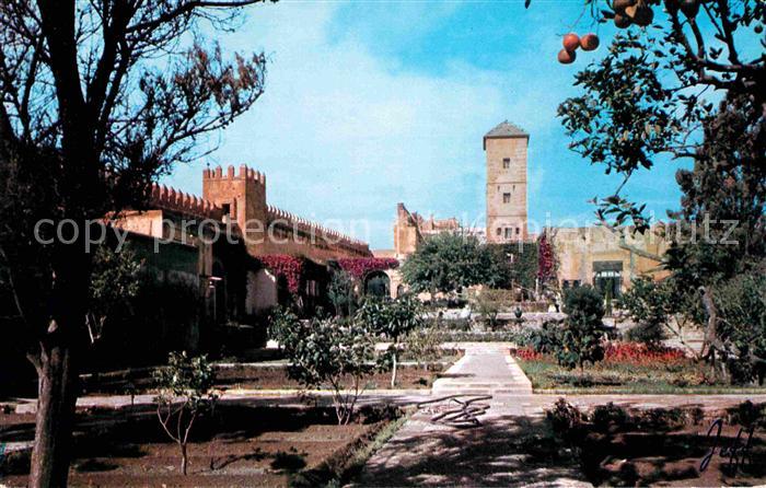 Rabat Marokko Jardin des Oudaia