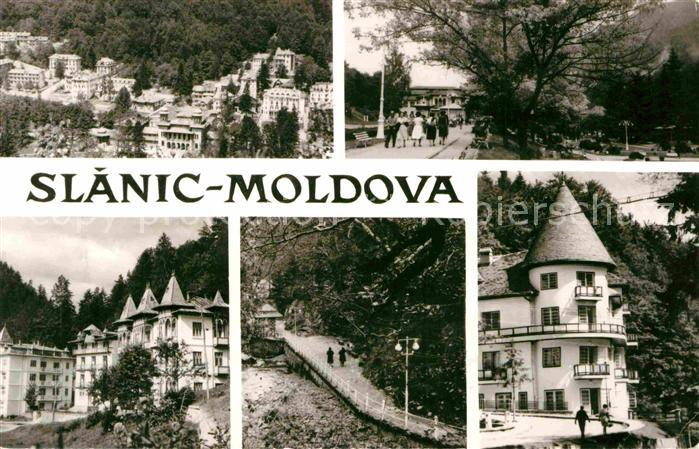 Slanic Moldova Teilansichten Kurort