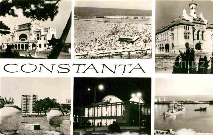 Constanta Gebaeude Museum Hochhaus Hafen