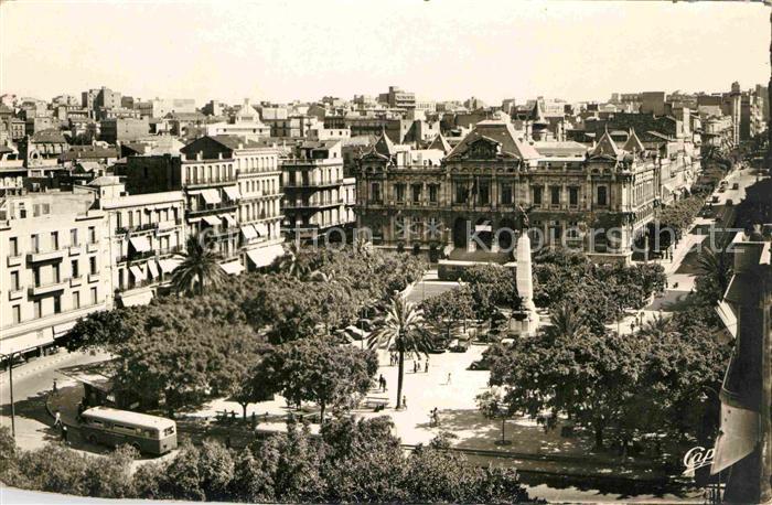 Oran Algerie La Place Foch Hotel de Ville Monument