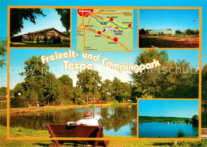 Tespe Freizeit und Campingpark Bungalows Tennis