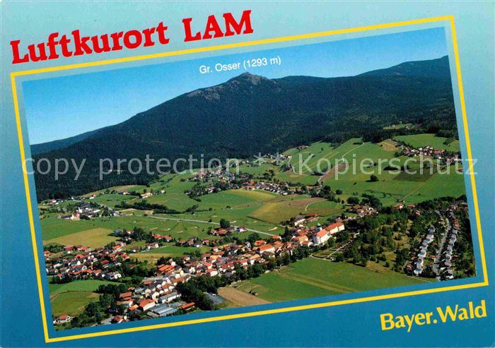 Lam Oberpfalz Luftkurort Bayerischer Wald Fliegeraufnahme
