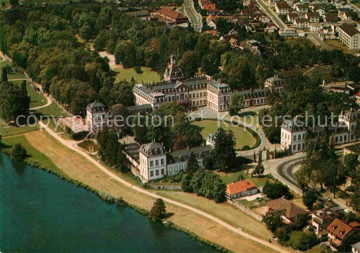 Hanau Main Schloss Philippsruhe Fliegeraufnahme