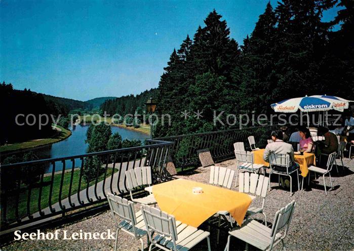 Brend Alfdorf Seehof Leineck Restaurant Terrasse Stausee Naturpark Schwaebischer