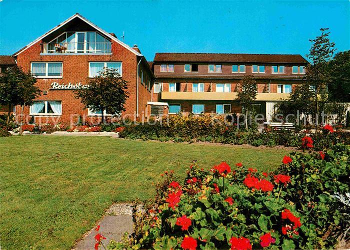 Buesum Nordseebad Kurpark mit Reichsbundheim