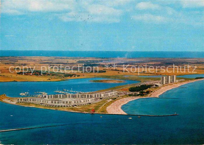 Burg Fehmarn Ostseebad Fliegeraufnahme