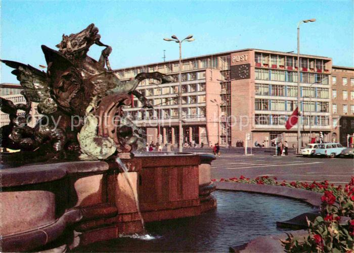 LEIPZIG Sachsen Hauptpostamt Karl Marx Platz Messestadt