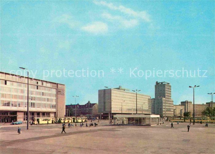 LEIPZIG Sachsen Karl Marx Platz Hauptpost Hotel Deutschland Messestadt