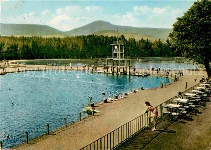 Grossschoenau Sachsen Waldstrandbad