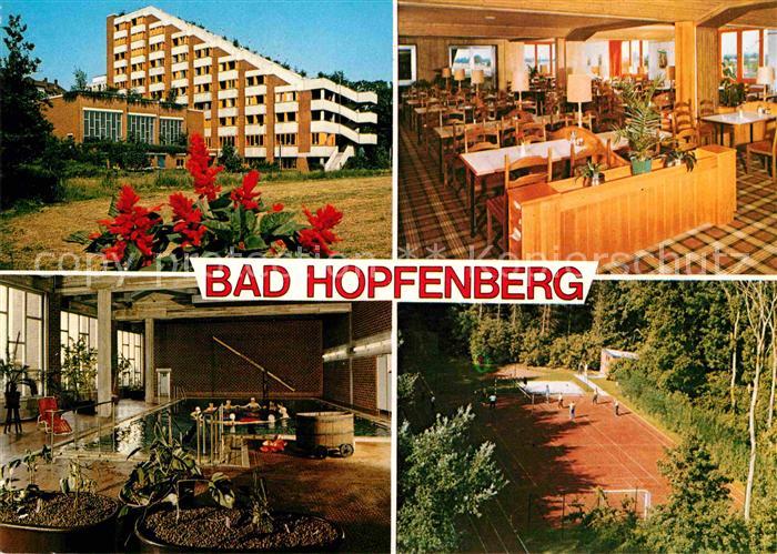 Bad Hopfenberg Westfaelisches Bauernbad Hotel Restaurant Hallenbad Sportplatz