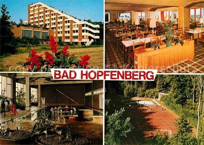 Bad Hopfenberg Westfaelisches Bauernbad Restaurant Hallenbad Sportplatz