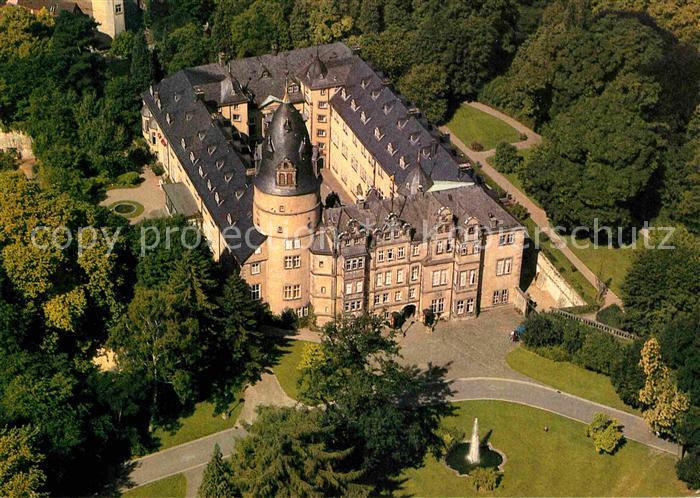 Detmold Fuerstliches Residenzschloss Fliegeraufnahme