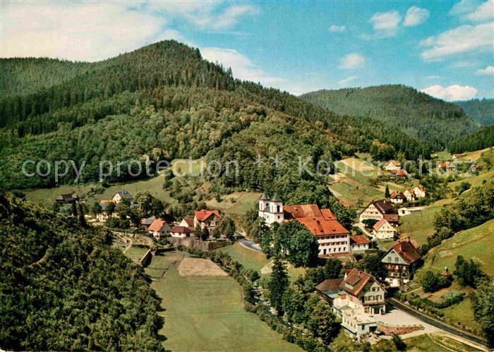 Bad Rippoldsau Schwarzwald Kloesterle Fliegeraufnahme