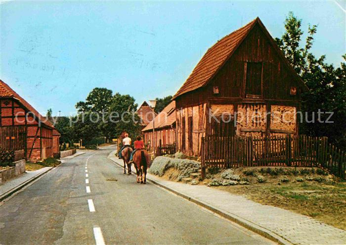 Hoesseringen Raeberstrasse Alter Speicher Reiter Pferde