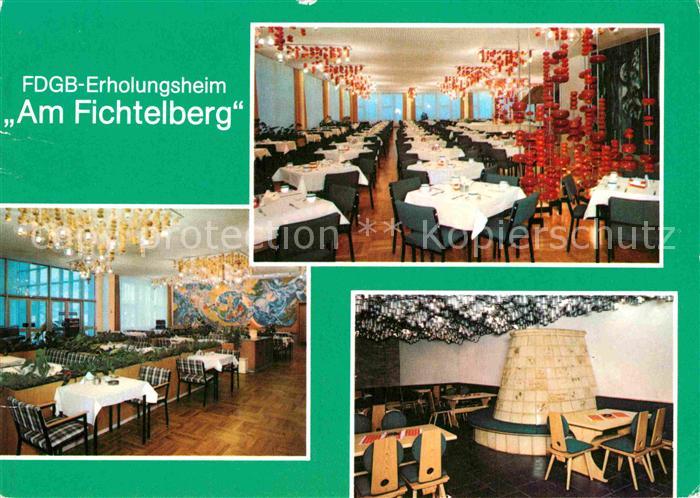 Oberwiesenthal Erzgebirge FDGB Erholungsheim Am Fichtelberg