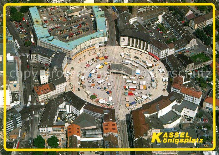 KAssEL CITY Koenigsplatz Fliegeraufnahme