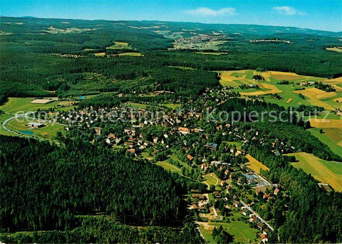 Koenigsfeld Schwarzwald Heilklimatischer Kneippkurort Fliegeraufnahme