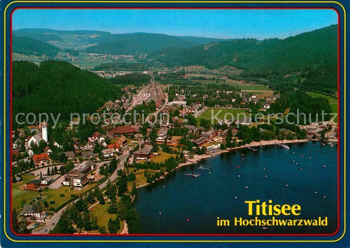 TITISEE Schwarzwald BW Schwarzwald Fliegeraufnahme
